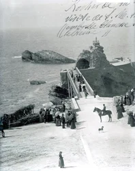 La reina Victoria en la costa francesa